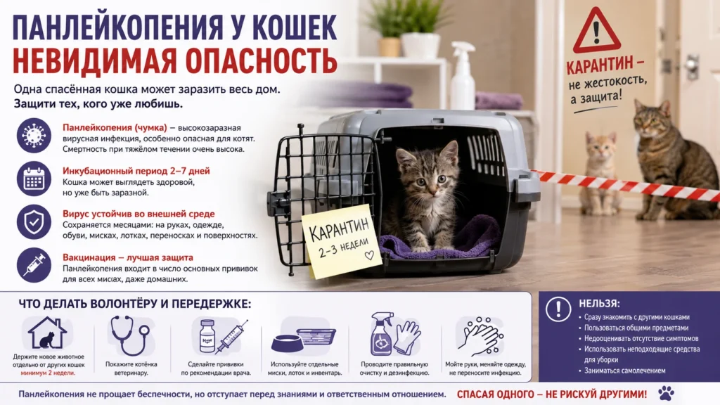 Панлейкопения у кошек