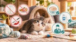 Памятка по подготовке к приёму котёнка